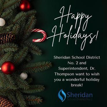 happy holidays graphic