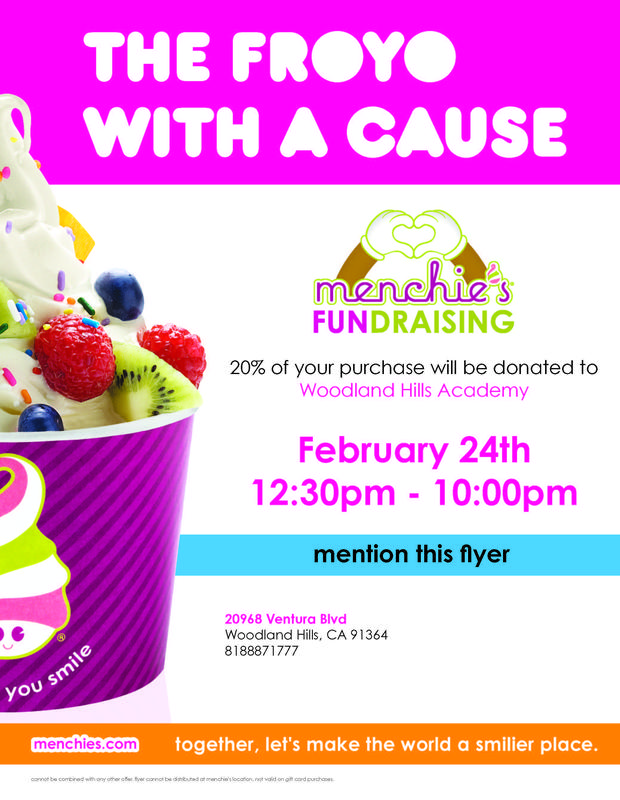 FROYO with a Cause! - Menchie's FUNdraiser 2/24/21 Featured Photo