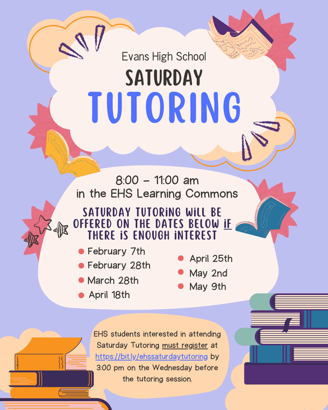 Flyer advertising Saturday tutoring