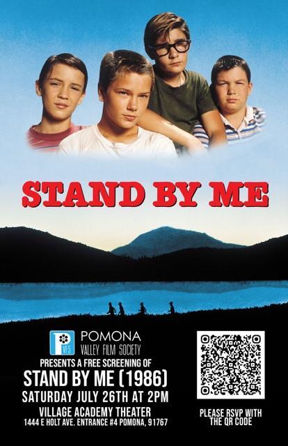 Stand By Me Movie Poster- July 26, 2025 at 2:00PM