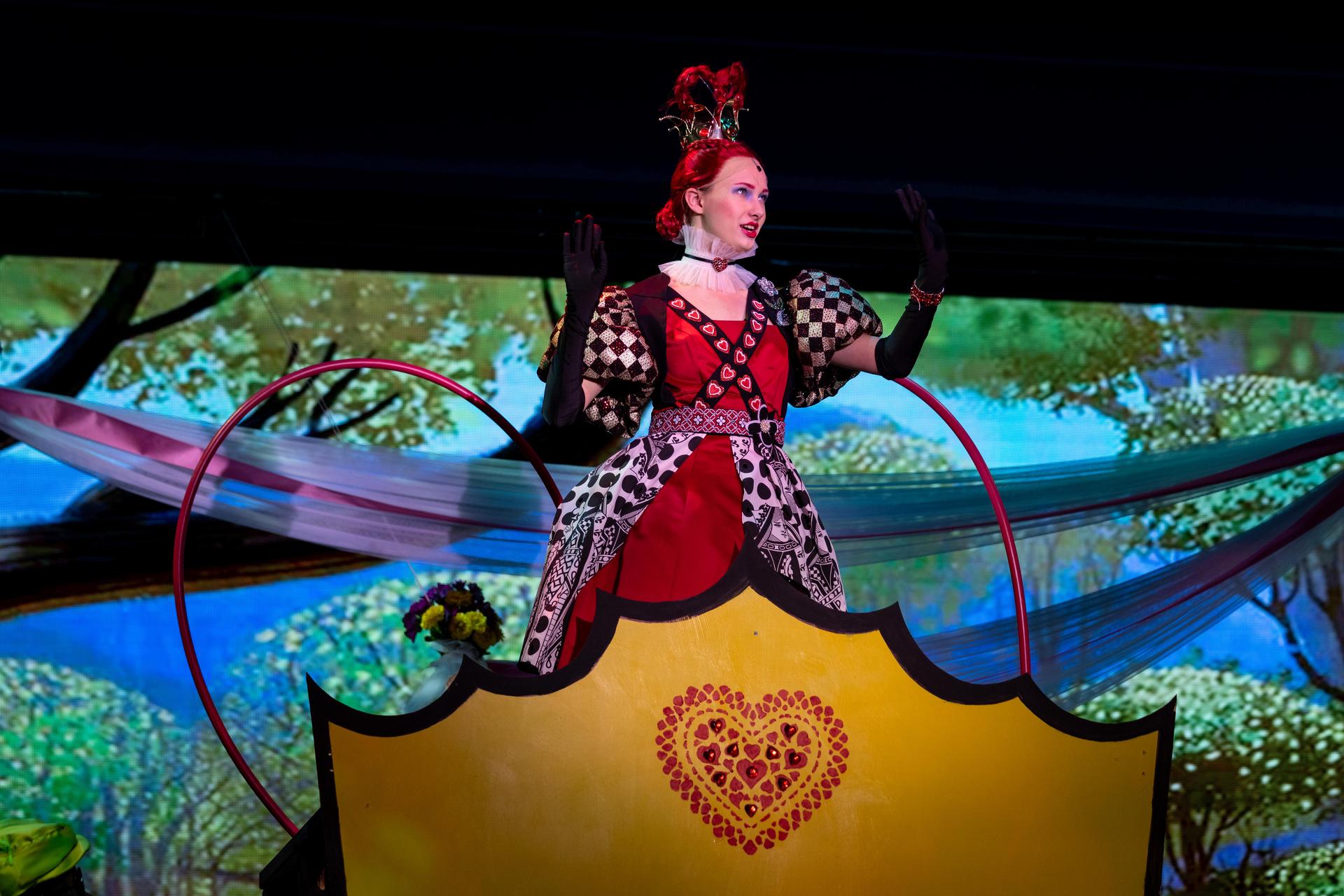 A scene from Wonderland