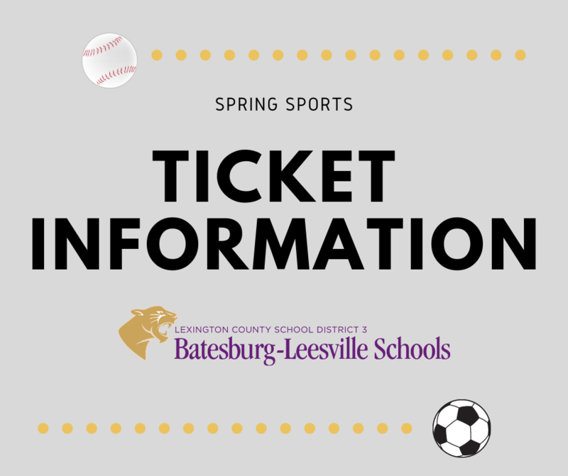 Spring Sports Ticket Information