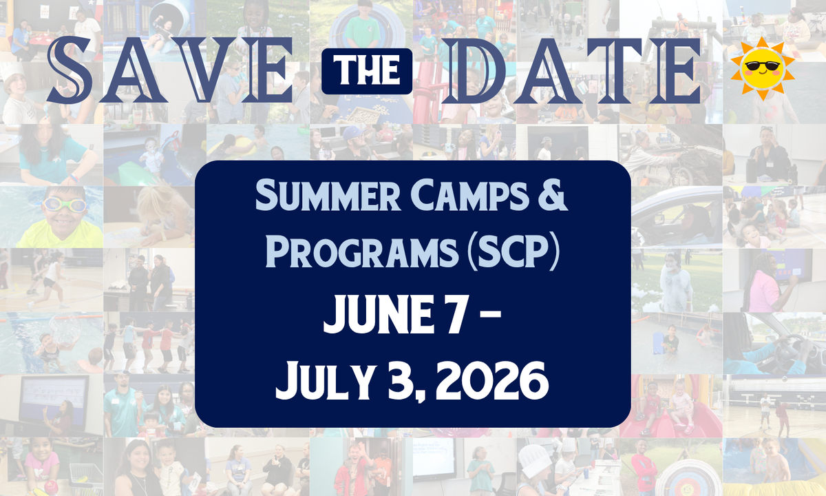 Save the Date for Summer Camps and Programs