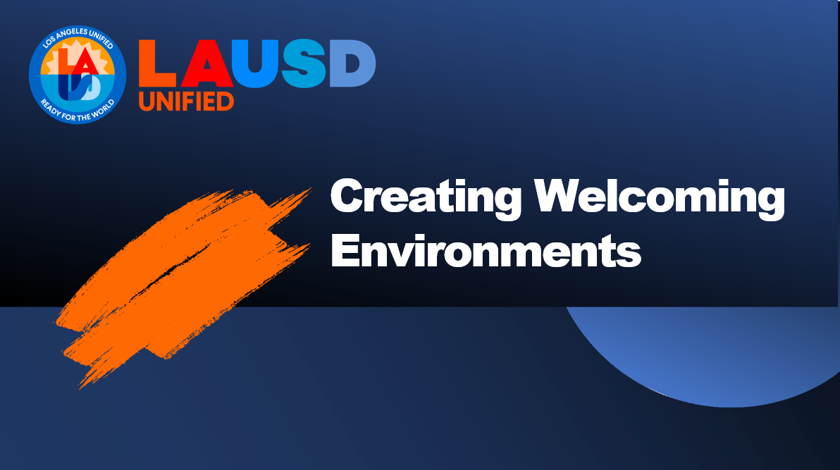 Creating Welcoming Environments
