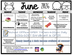 Parent Calendar