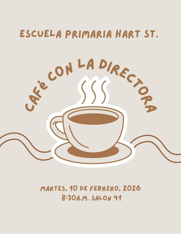 café con la directora