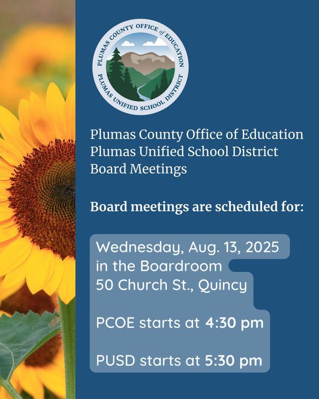 8/13/25 Board meetings agendas notice