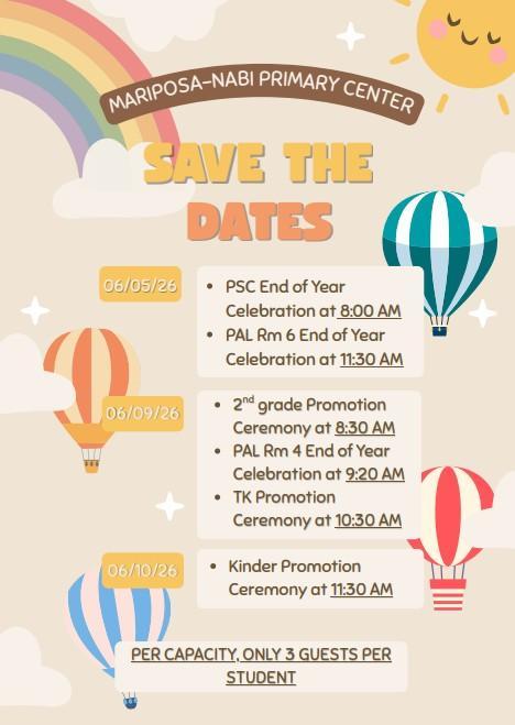 Save the Date