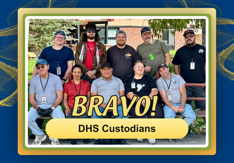 Bravo Award winners: Durango High School Custodial team