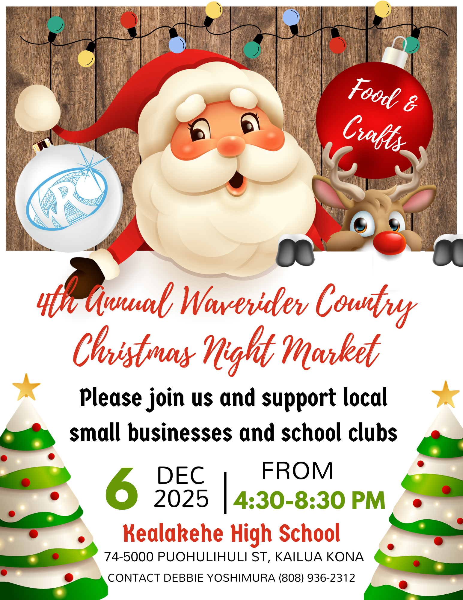 4th Annual Waverider Country Christmas Night Market Image