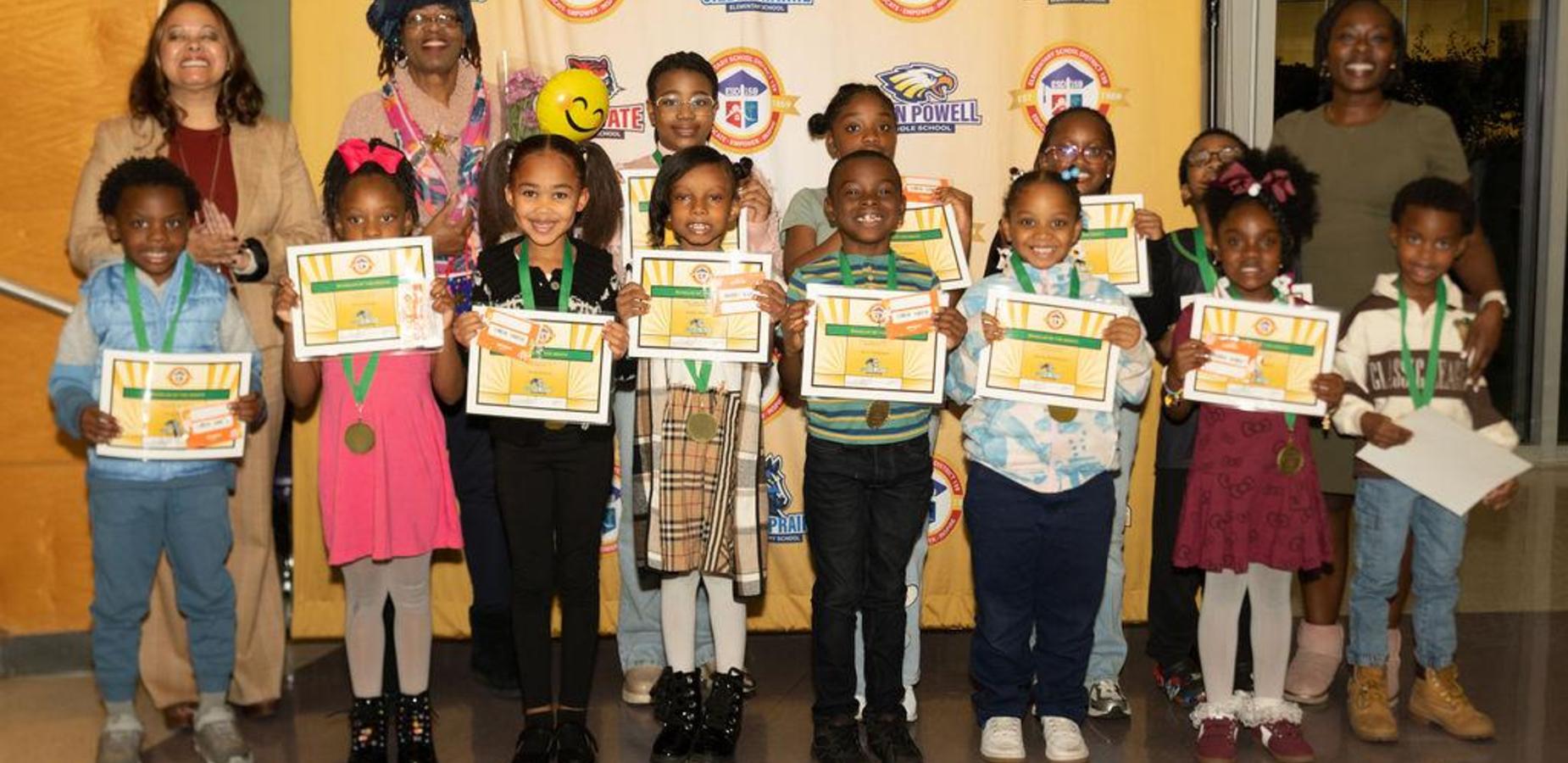 STARS (Superintendent Thriving & Achievement Recipients) for the 1st Quarter