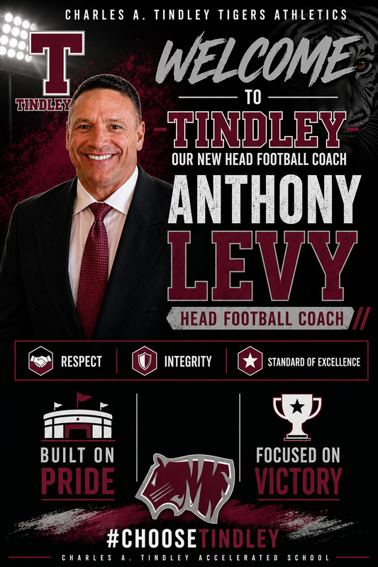 Coach Anthony Levy to the Tindley