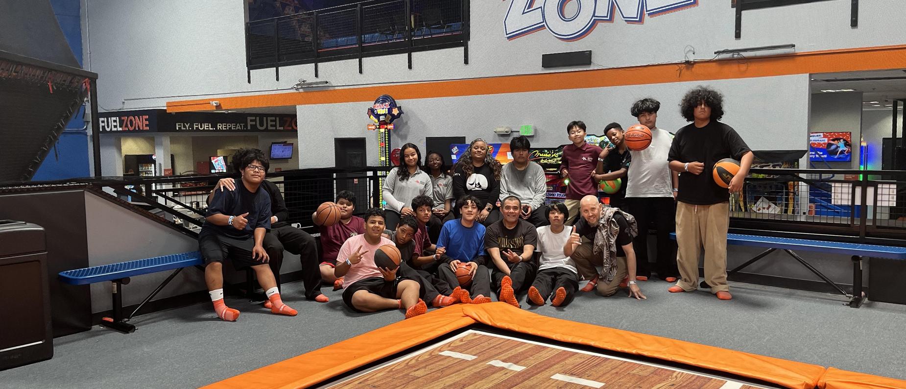 Sky Zone Field Trip with MORCS Scholars
