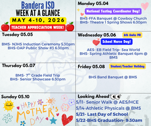 Week at a glance