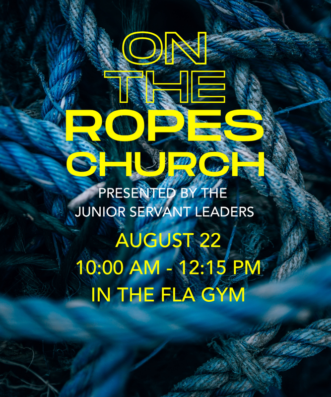 Ropes Church, Aug 22, 10:00-12:15