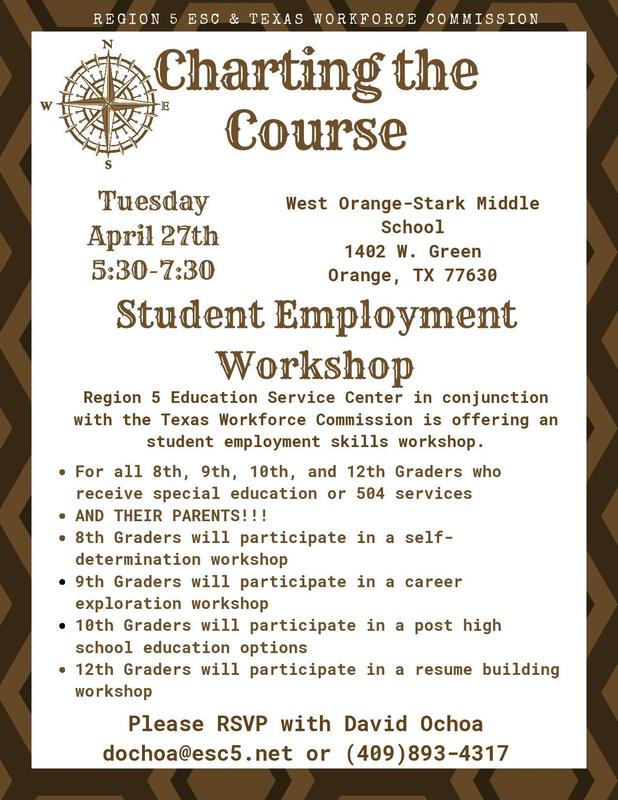 Student Employment Workshop