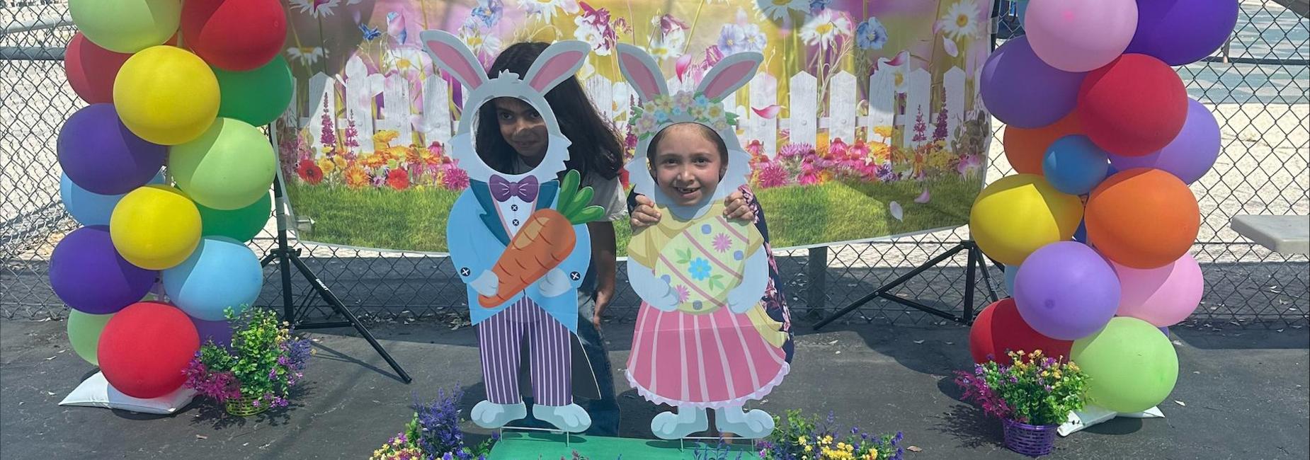 Apperson students enjoying Spring Family Festival 2026
