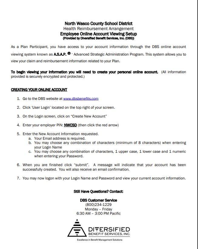 Online Account Setup