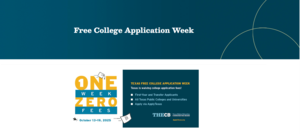 FREE COLLEGE APPLICATION WEEK