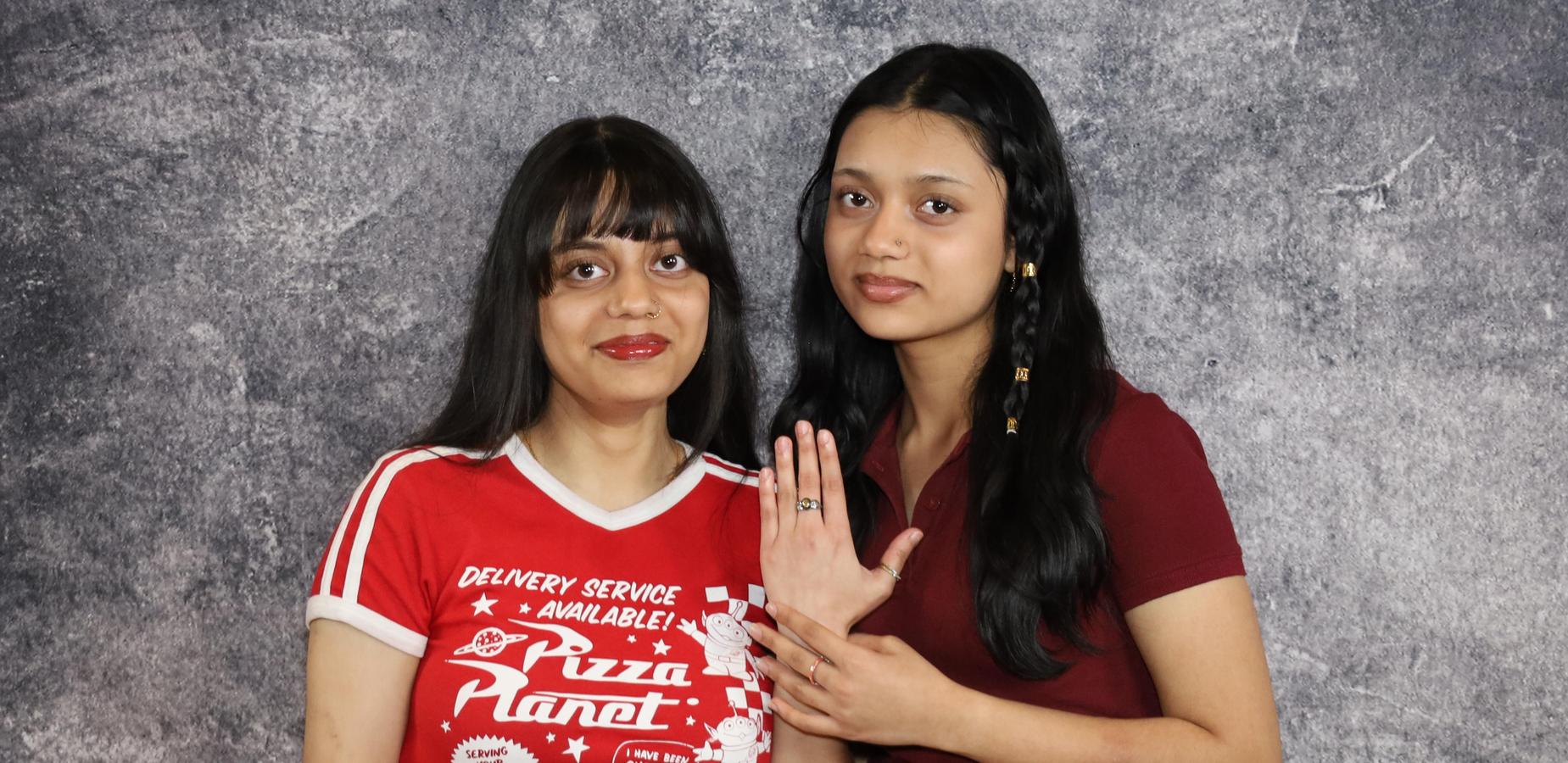 Senior Ring Ceremony Family Photo