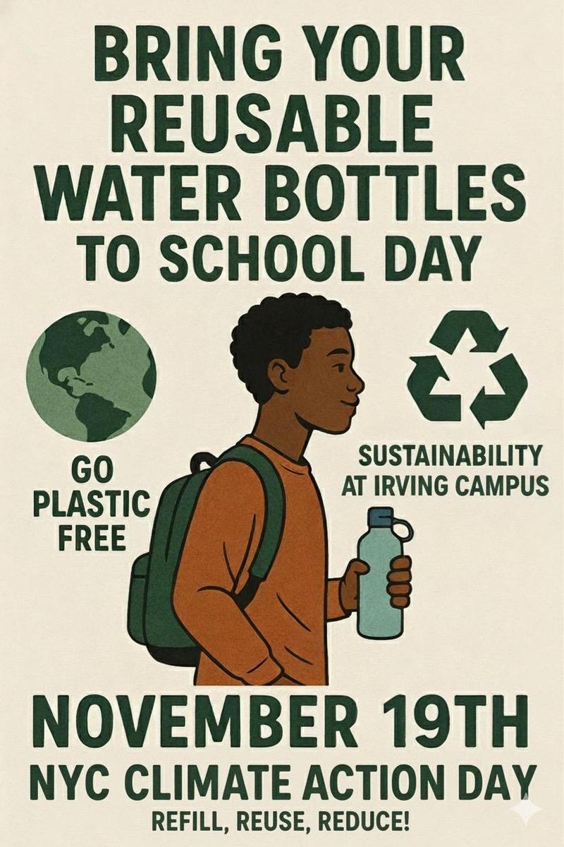 Bring Your reusable Bottle to School Day
