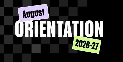 Orientation 2026-27