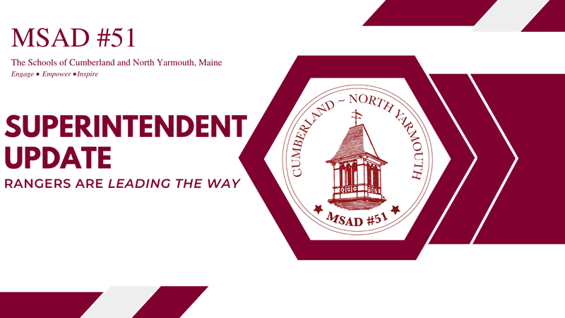 Update from the Superintendent
