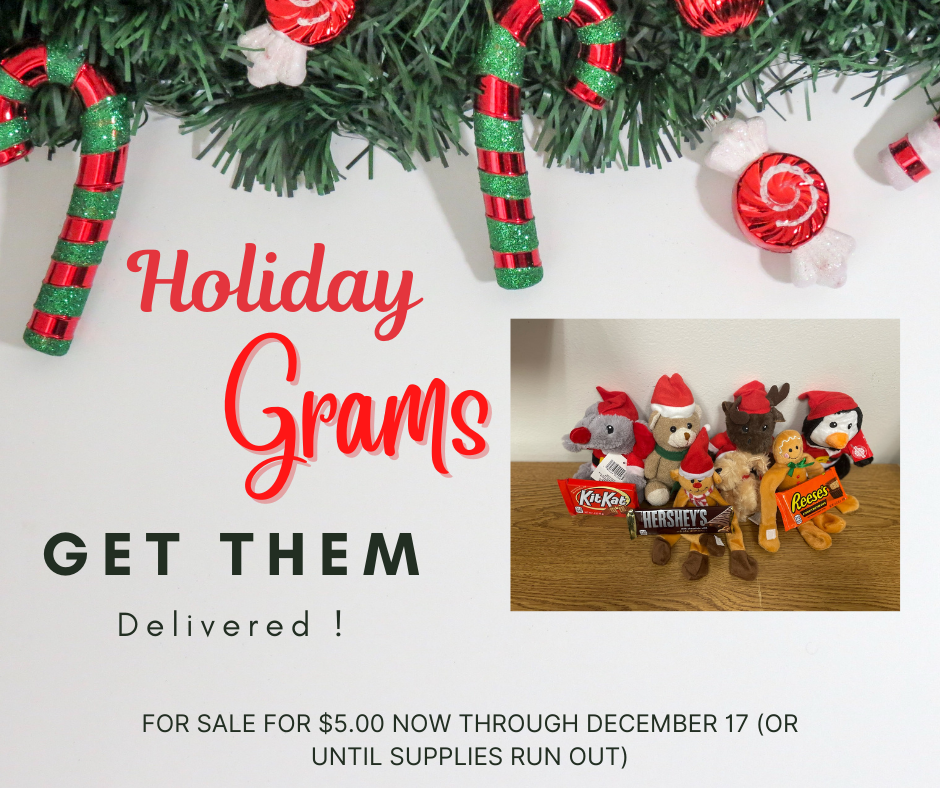 Holiday gram fundraiser