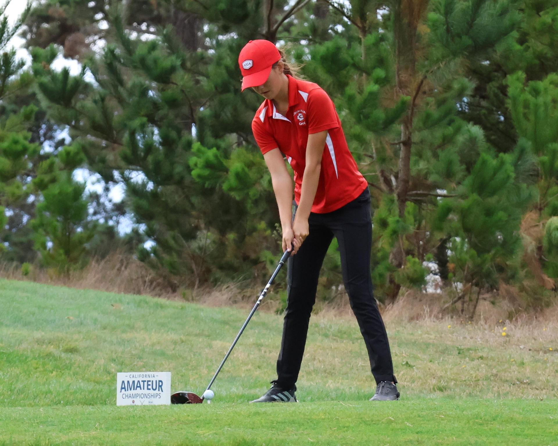 asterisk talley playing golf at poppy hills