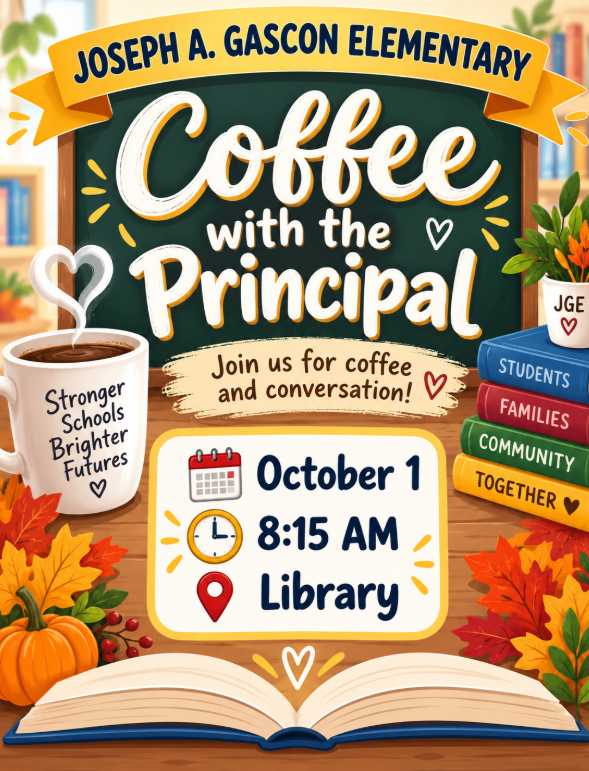 Coffee with the Principal Flyer