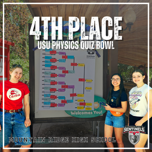 MRHS Students place 4th in USU Physics Bowl