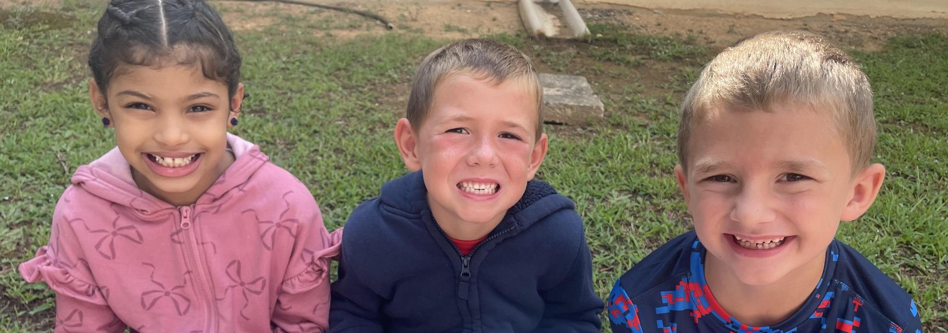 First Grade on the First day of school