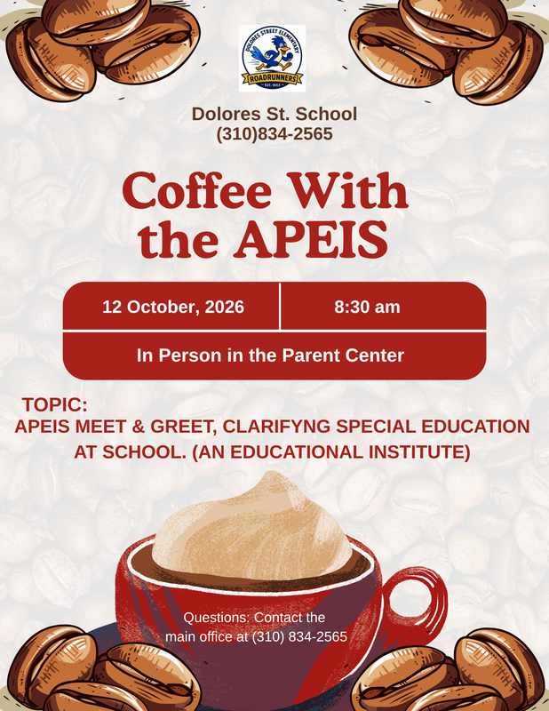 Coffee With The Principal