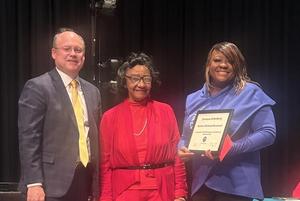 Dickens-Braswell honored as Employee of the Month