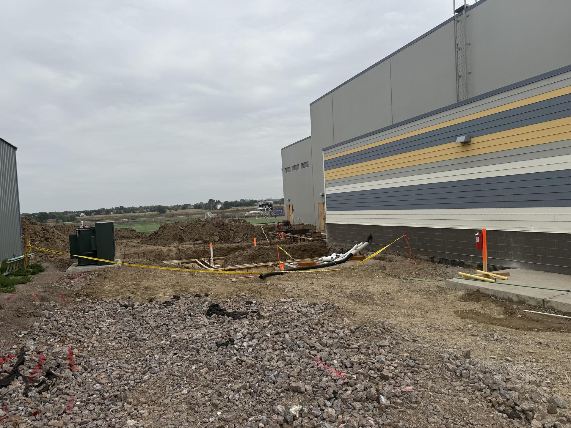 elementary construction - utilities and dirt moving