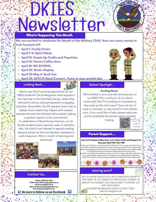 Newsletter April 2025