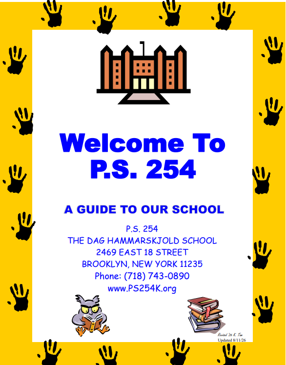 2026-2027 Welcome Packet