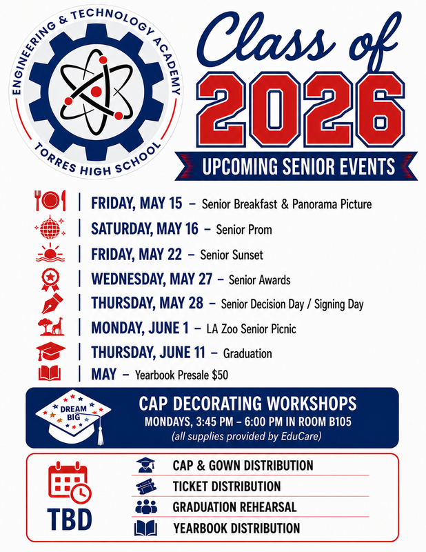 2026 Senior Events