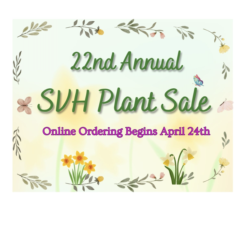 Plant list and Prices - 22nd Annual SVH Plant Sale! Featured Photo