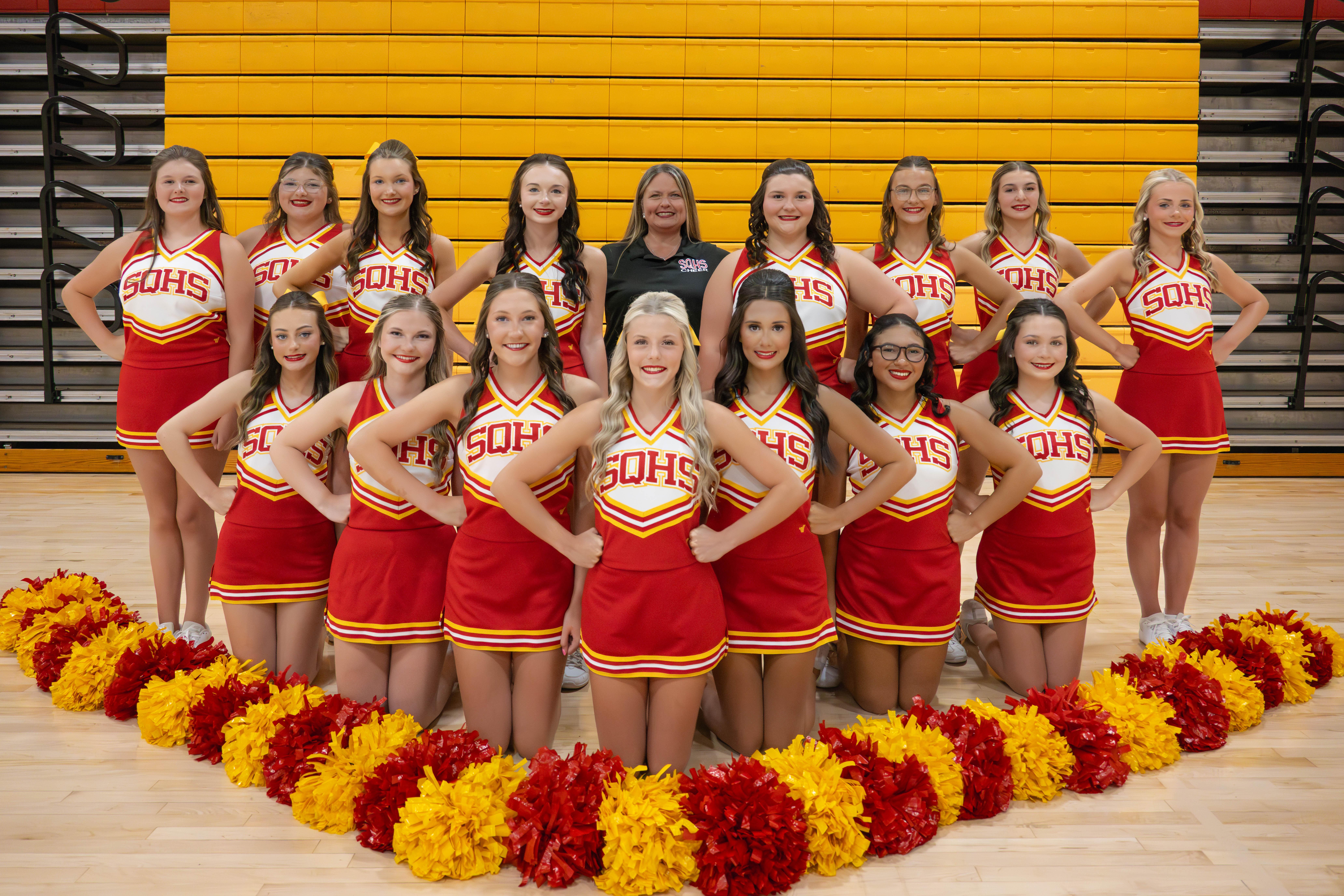 The 2025-2026 SQHS Cheer Chiefs