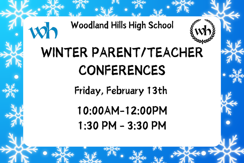 WHHS Parent teacher Conference Flyer