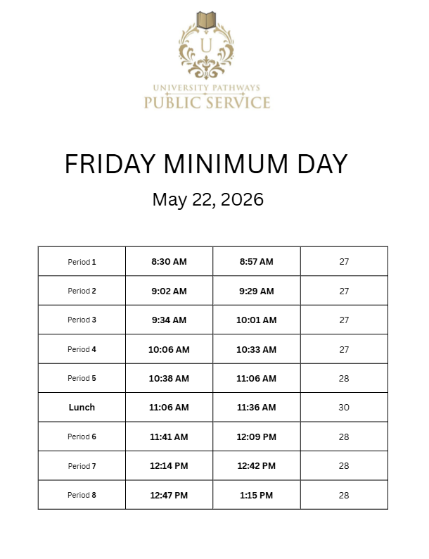 FRIDAY MINIMUM DAY-5-22-26
