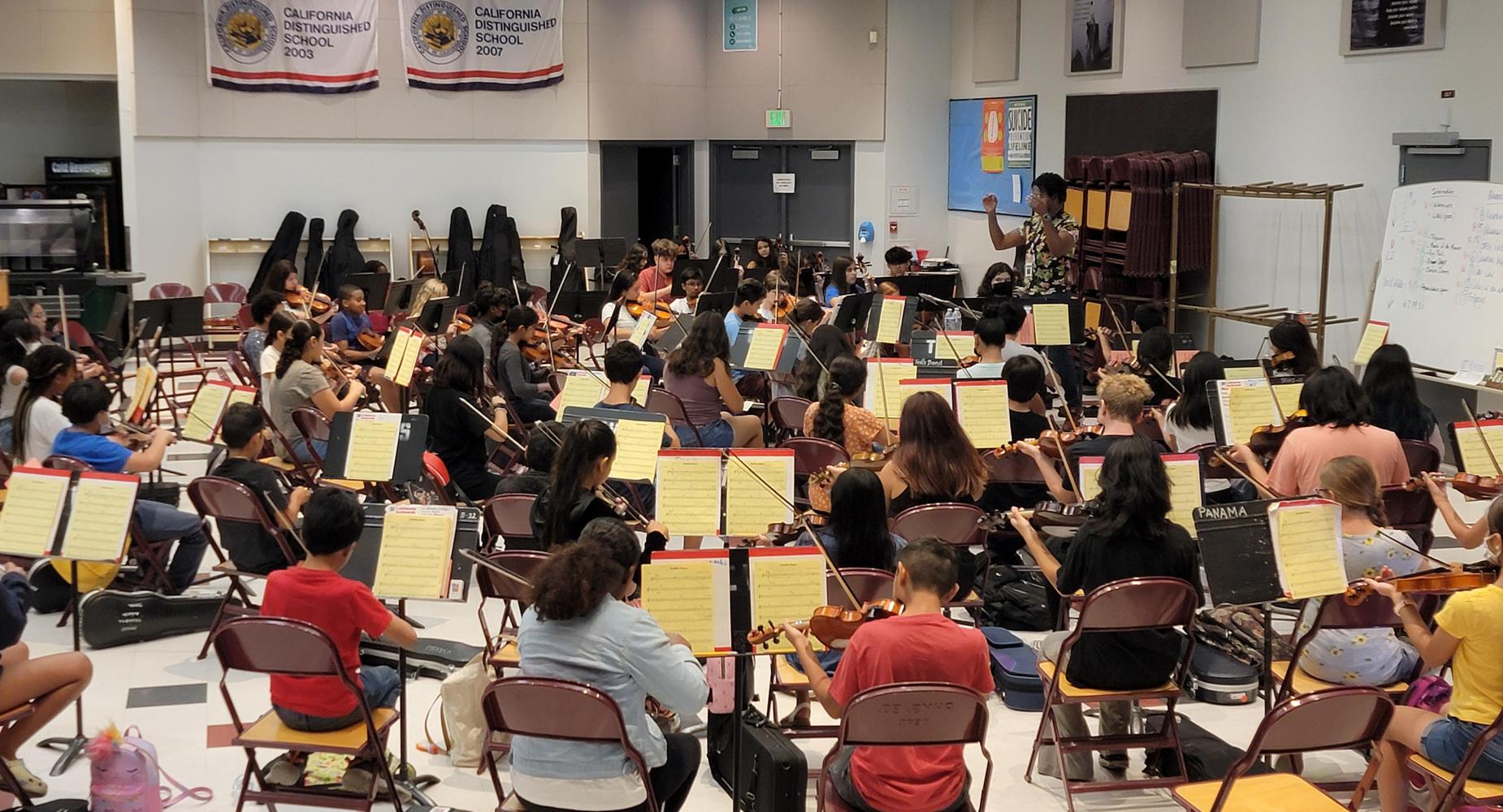 Summer school music program