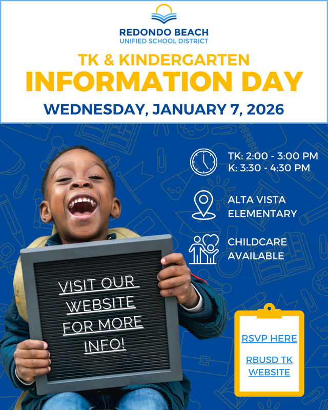 RBUSD TK/Kindergarten Information Day