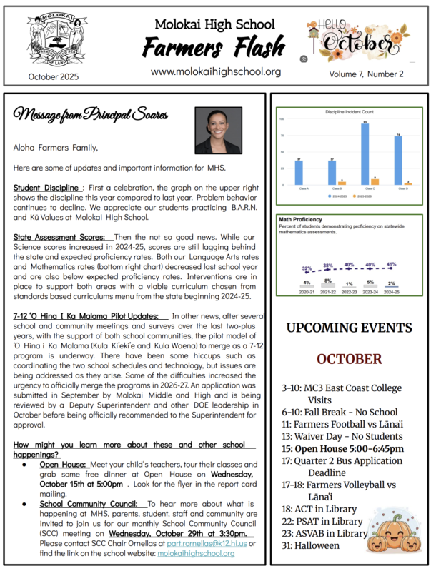 October Newsletter