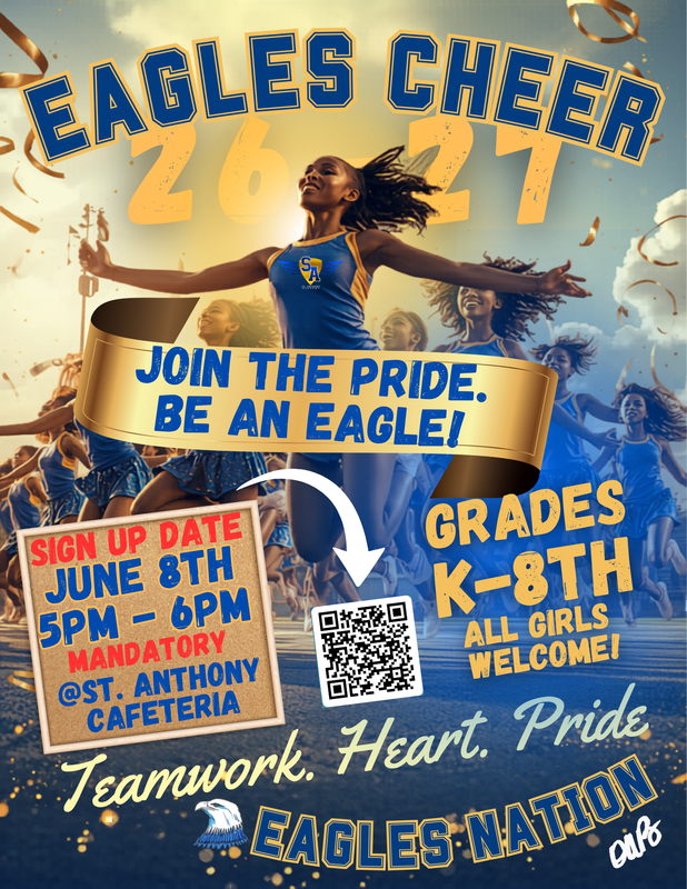 Eagles Cheer Sign Up Date June 8th!!! Featured Photo