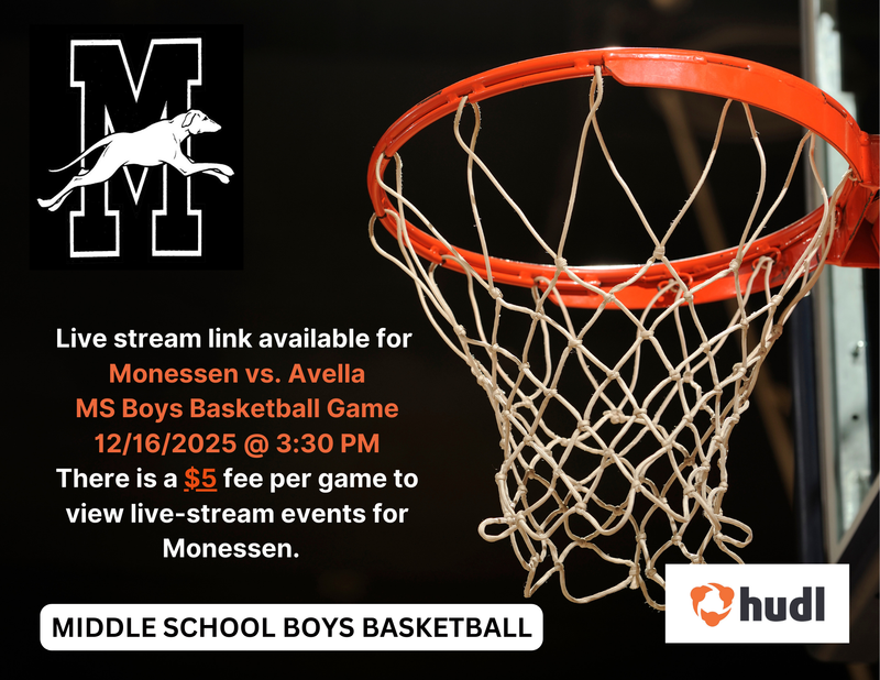Live Link: MS Boys Basketball Game vs. Avella 12/16/25