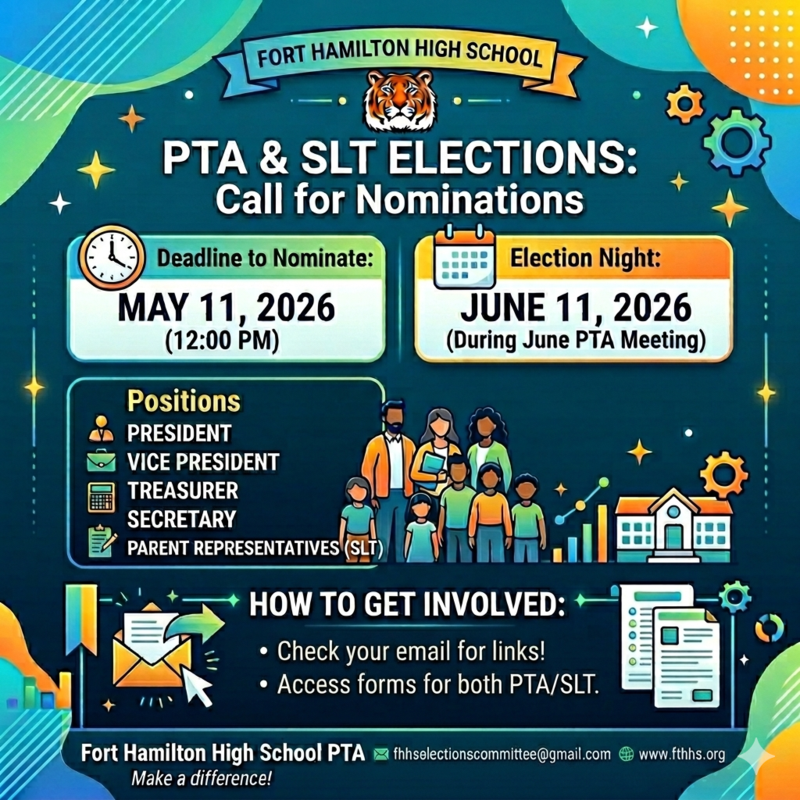 PTA & SLT Elections: Call for Nominations Featured Photo