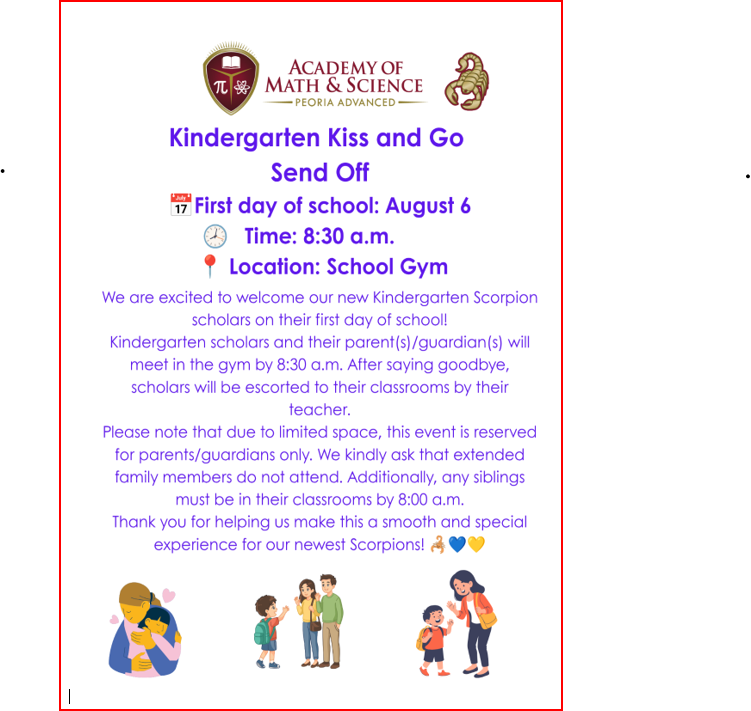 Kindergarten Send Off Featured Photo