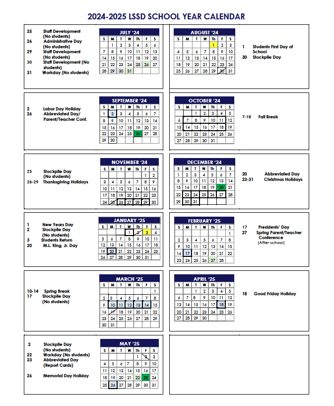 Lrsd School Calendar 24 25 Pdf 2021 Lrsd School Calendar 24 25 Pdf 2021